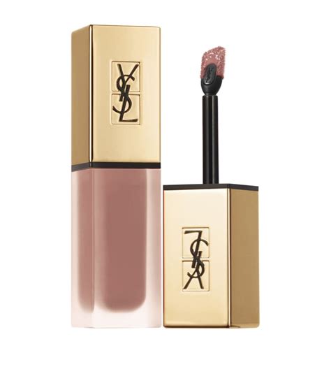 yves saint laurent tatouage couture matte stain nu interdit|ysl tattoo couture lip stain.